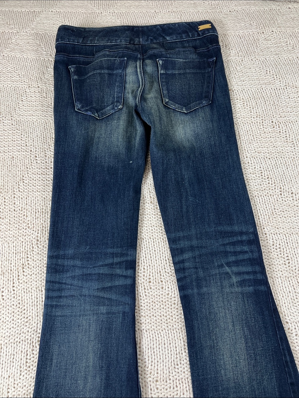 Express Stella Slim Flare Low-rise Regular Fit Jeans Size 0 - Picture 6 of 14